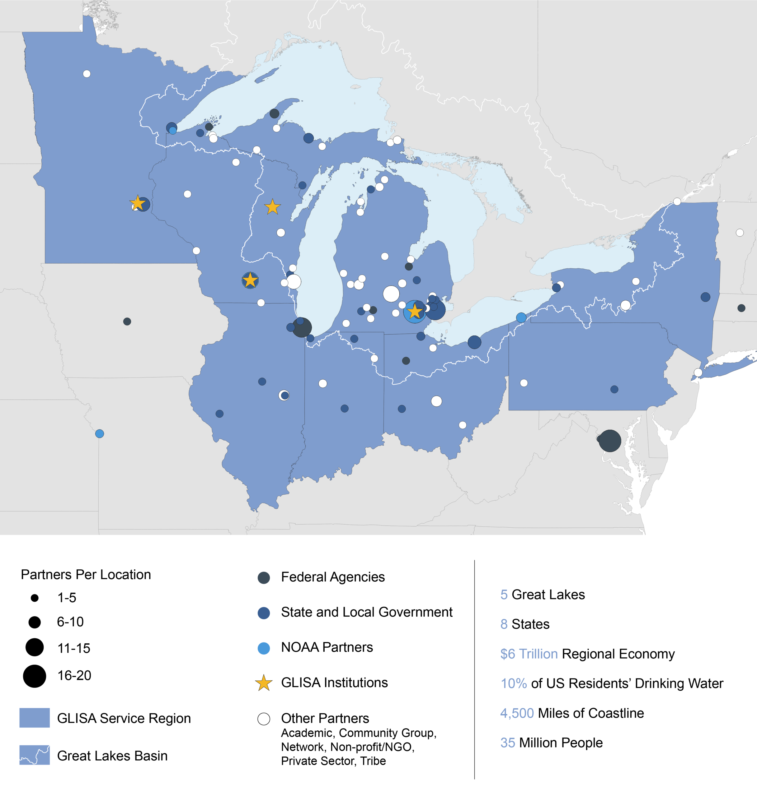 2020-2025 Partner Map